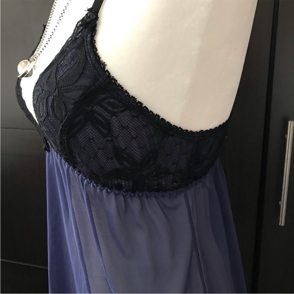 Tart Noir Purple and Black Chemise - Size Small - Picture 3 of 8